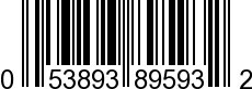 UPC-A <b>053893895932 / 0 53893 89593 2