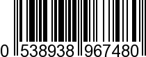 EAN-13: 053893896748 / 0 053893 896748