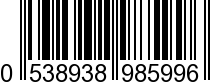 EAN-13: 053893898599 / 0 053893 898599