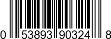 UPC-A <b>053893903248 / 0 53893 90324 8