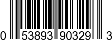 UPC-A <b>053893903293 / 0 53893 90329 3