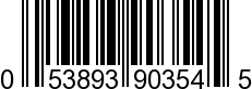 UPC-A <b>053893903545 / 0 53893 90354 5