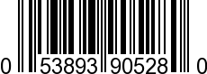 UPC-A <b>053893905280 / 0 53893 90528 0