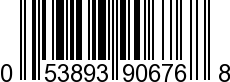 UPC-A <b>053893906768 / 0 53893 90676 8