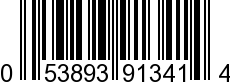 UPC-A <b>053893913414 / 0 53893 91341 4