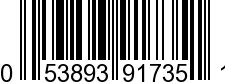 UPC-A <b>053893917351 / 0 53893 91735 1