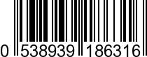 EAN-13: 053893918631 / 0 053893 918631