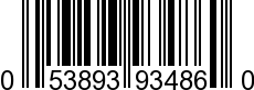 UPC-A <b>053893934860 / 0 53893 93486 0