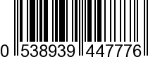EAN-13: 053893944777 / 0 053893 944777