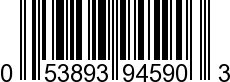UPC-A <b>053893945903 / 0 53893 94590 3