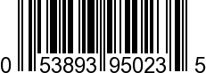 UPC-A <b>053893950235 / 0 53893 95023 5