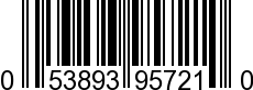 UPC-A <b>053893957210 / 0 53893 95721 0