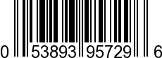 UPC-A <b>053893957296 / 0 53893 95729 6