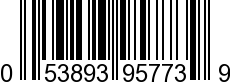 UPC-A <b>053893957739 / 0 53893 95773 9