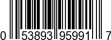 UPC-A <b>053893959917 / 0 53893 95991 7