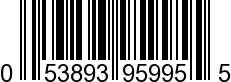 UPC-A <b>053893959955 / 0 53893 95995 5