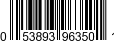 UPC-A <b>053893963501 / 0 53893 96350 1