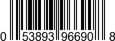 UPC-A <b>053893966908 / 0 53893 96690 8