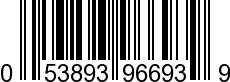 UPC-A <b>053893966939 / 0 53893 96693 9