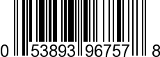 UPC-A <b>053893967578 / 0 53893 96757 8