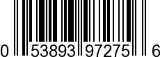 UPC-A <b>053893972756 / 0 53893 97275 6