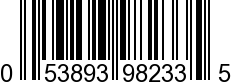 UPC-A <b>053893982335 / 0 53893 98233 5