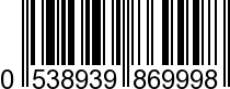 EAN-13: 053893986999 / 0 053893 986999