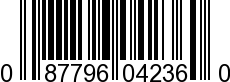 UPC-A <b>087796042360 / 0 87796 04236 0