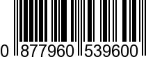 EAN-13: 087796053960 / 0 087796 053960