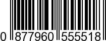 EAN-13: 087796055551 / 0 087796 055551