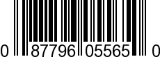 UPC-A <b>087796055650 / 0 87796 05565 0