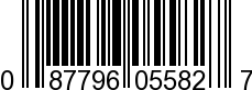 UPC-A <b>087796055827 / 0 87796 05582 7