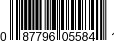 UPC-A <b>087796055841 / 0 87796 05584 1