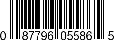 UPC-A <b>087796055865 / 0 87796 05586 5