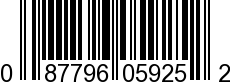 UPC-A <b>087796059252 / 0 87796 05925 2