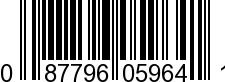 UPC-A <b>087796059641 / 0 87796 05964 1
