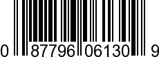 UPC-A <b>087796061309 / 0 87796 06130 9