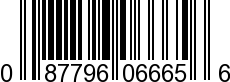UPC-A <b>087796066656 / 0 87796 06665 6