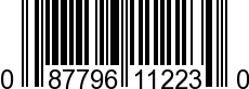 UPC-A <b>087796112230 / 0 87796 11223 0