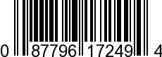UPC-A <b>087796172494 / 0 87796 17249 4
