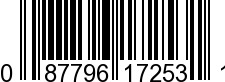 UPC-A <b>087796172531 / 0 87796 17253 1