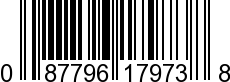 UPC-A <b>087796179738 / 0 87796 17973 8