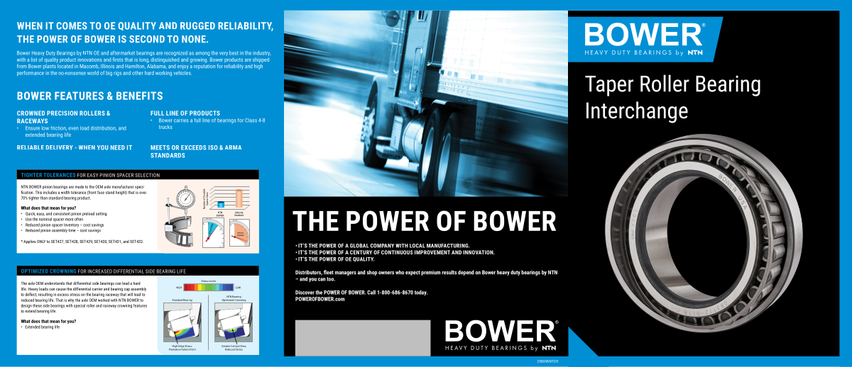 Bower Taper Roller Bearing Interchange first page preview