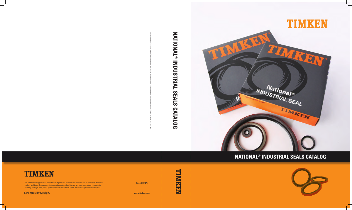 National Industrial Seals Catalog first page preview