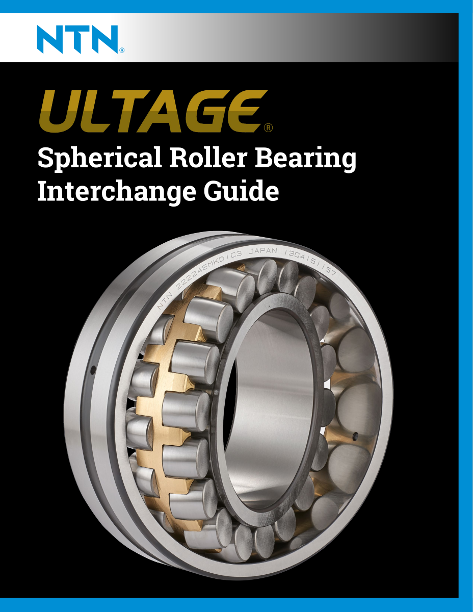ULTAGE Spherical Roller Bearing Interchange Guide first page preview