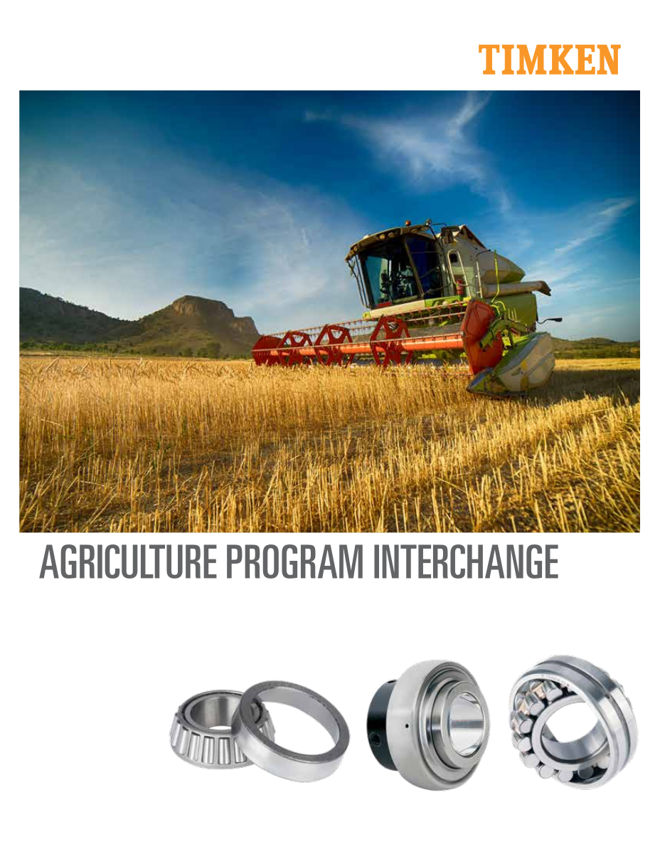 Timken Agriculture Program Interchange first page preview