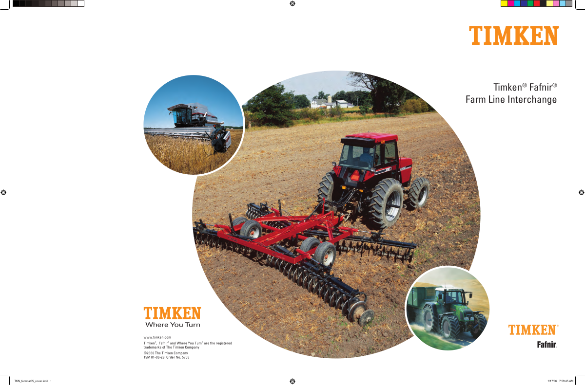 Timken Fafnir Farm Line Interchange first page preview