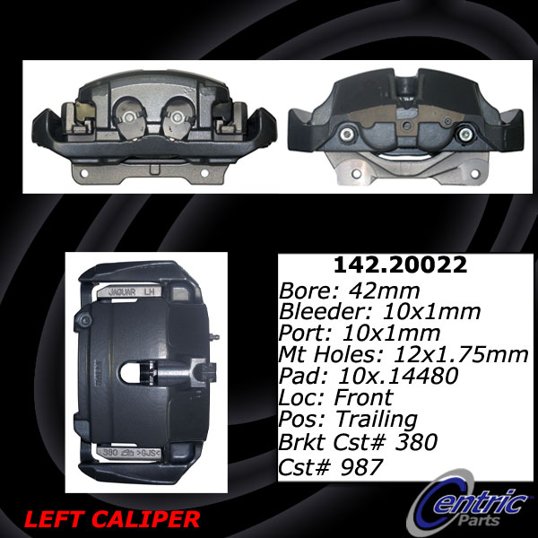 Posi-Quiet Loaded Caliper 142.20022