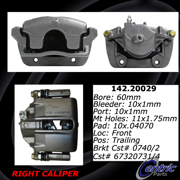 Posi-Quiet Loaded Caliper 142.20029