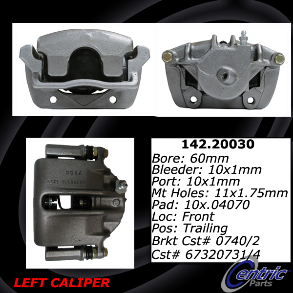 Posi-Quiet Loaded Caliper 142.20030